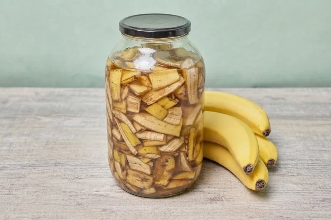 удобрение из банановой кожуры